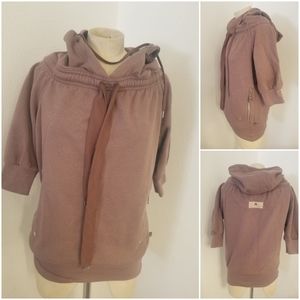 Adidas Stella mcCartney Hooded Sweater Short Sleeve Fleece Logo